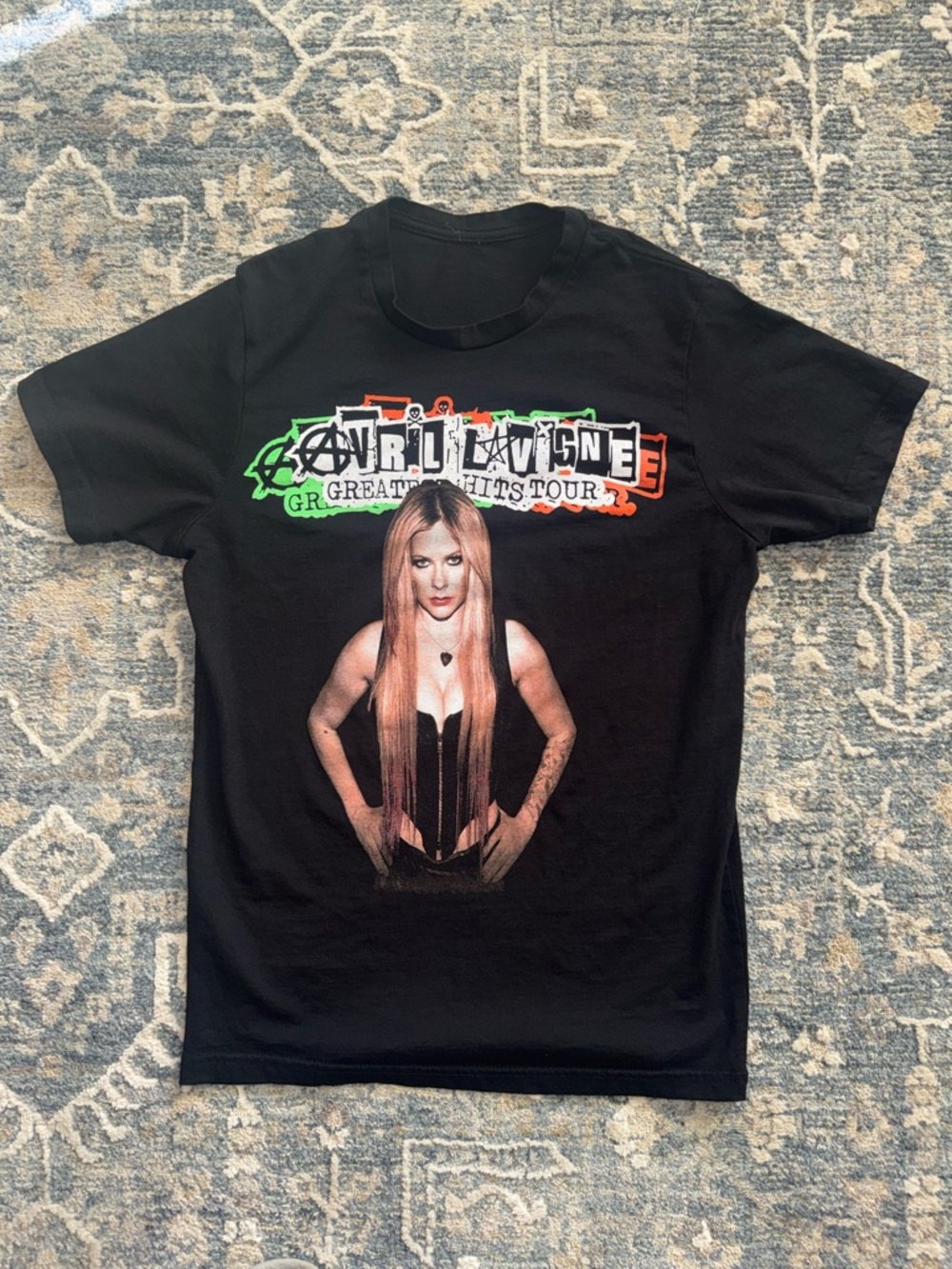 Avril Lavigne 2024 Greatest Hits Tour Concert Shirt Small